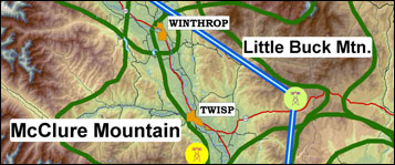 map with radio towers shown