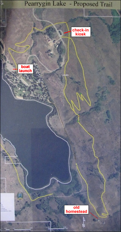 Pearrygin Lake proposed trail