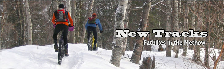 new tracks - fat bikes in the methow