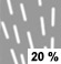 Slight Chance Showers Chance for Measurable Precipitation 20%